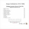 Celibidache Vol. 20 Celibidache Vol. 20