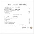 Erich Leinsdorf Vol. 16