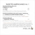 RARETÉS AMÉRICAINES Vol. 1