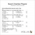 BUSCH CHAMBER PLAYERS Vol. 3