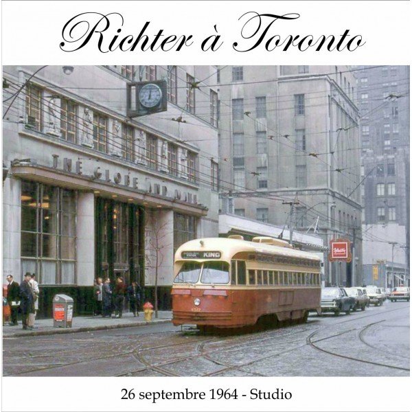 Richter à Toronto 26 septembre 1964