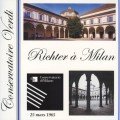Richter à Milan 23 mars 1965