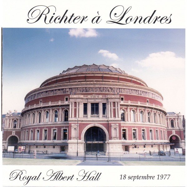 Richter à Londres 18 septembre 1977