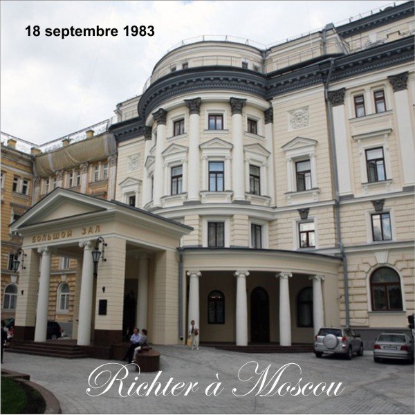 Richter à Moscou 18 septembre 1983