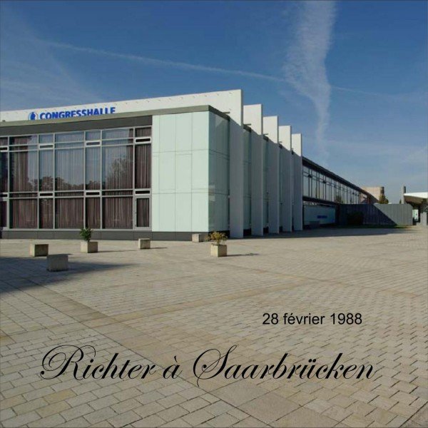 Richter à Saarbrücken 28 février 1988