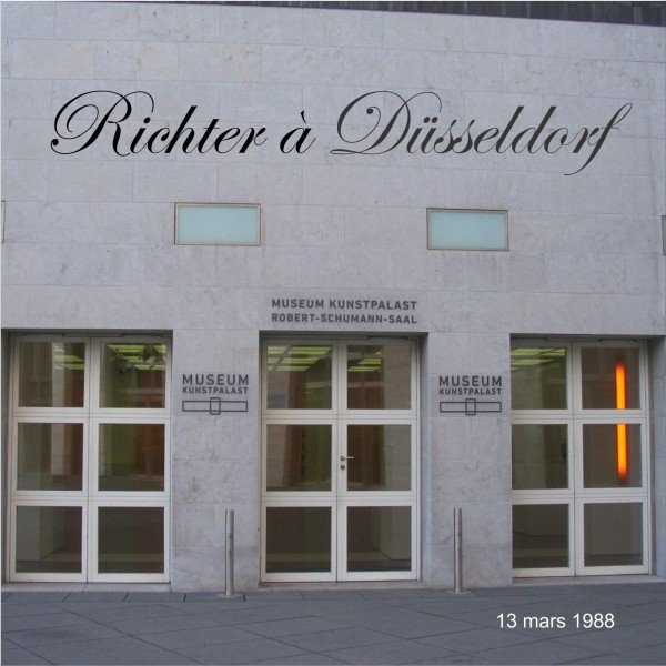 Richter à Düsseldorf 13 mars 1988