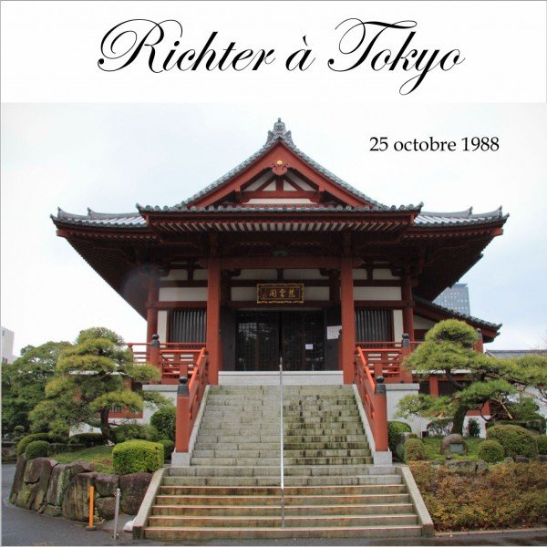 Richter à Tokyo 25 octobre 1988