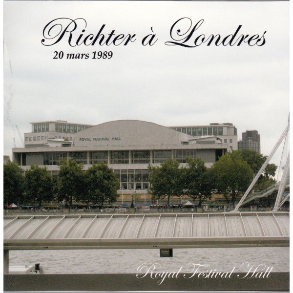 Richter à Londres 20 mars 1989