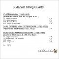 BUDAPEST STRING QUARTET Vol. 1