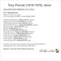 TONY PONCET Vol. 3 -  MEYERBEER  Les Huguenots