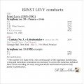 Ernst Levy Vol. 1