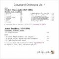 Cleveland Orchestra Vol. 1