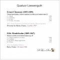 Quatuor Loewenguth vol. 1