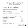 Cleveland Orchestra Vol. 9